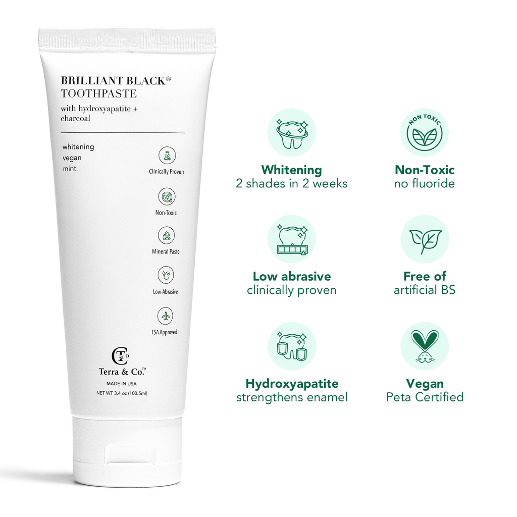 Charcoal Oil Pulling + Hydroxyapatite Toothpaste Bundle